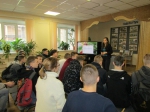 Студенты в музее.