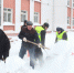 В Унечском районе продолжают бороться с последствиями снегопада - Унечская газета