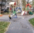 В Фокинском районе областного центра Брянщины ведутся работы по благоустройству дворовой территории - Унечская газета