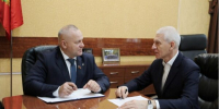 Спикер Брянской облдумы Суббот встретился с депутатом Госдумы Матыциным - Унечская газета
