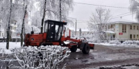 В Брянской области продолжают активно убирать снег - Унечская газета
