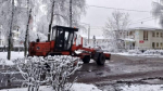 В Брянской области продолжают активно убирать снег