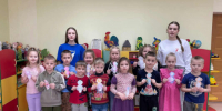 В Унече активисты «Движения Первых» школы №3 провели для воспитанников д/с «Дельфин» увлекательный мастер-класс - Унечская газета