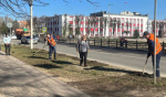 В Унечском районе провели субботник