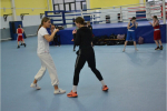 Призер чемпионата мира Елена Бабичева провела тренировку с юными брянскими боксерами