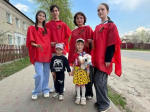 В Унече участники клуба по интересам «Ровесник» КДЦ «Луч» присоединились к акции «Георгиевская ленточка»