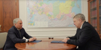 Брянский губернатор Александр Богомаз встретился с председателем Госдумы Вячеславом Володиным - Унечская газета