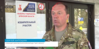На выборах Губернатора проголосовал командир «БАРС-Брянск» Сергей Антошин - Унечская газета